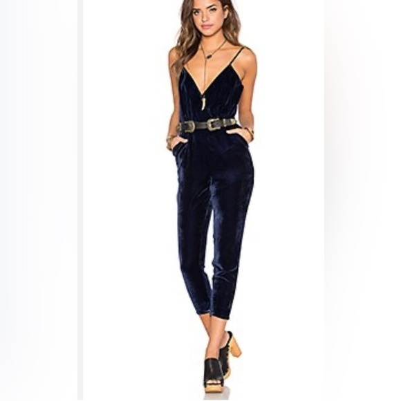 REVOLVE Tularosa VELVET romper Jumpsuit 
Size XS - Picture 1 of 11
